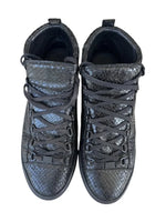 Balenciaga Arena Black Snakeskin