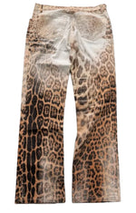AW2002/03 Roberto Cavalli Jaguar White Faded Jeans