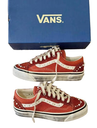 Fall Red Vans LX Old Skool 36 pearlized pack