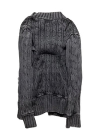 Custom Knitted Double - zip jacket