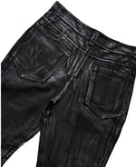 Flared Wax Denim