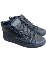 Balenciaga Arena Black Snakeskin