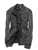 Custom Knitted Double - zip jacket