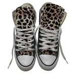 Leopard Print Custom Converse's