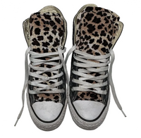 Leopard Print Custom Converse's