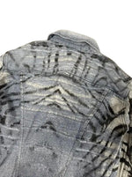 FW2004 Roberto Cavalli zebra scratched Jacket